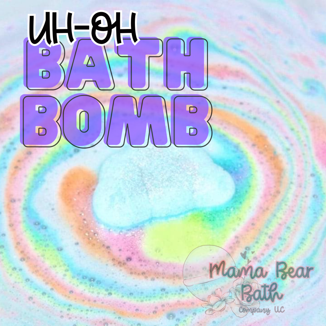 Uh Oh! Bath Bomb (imperfect)