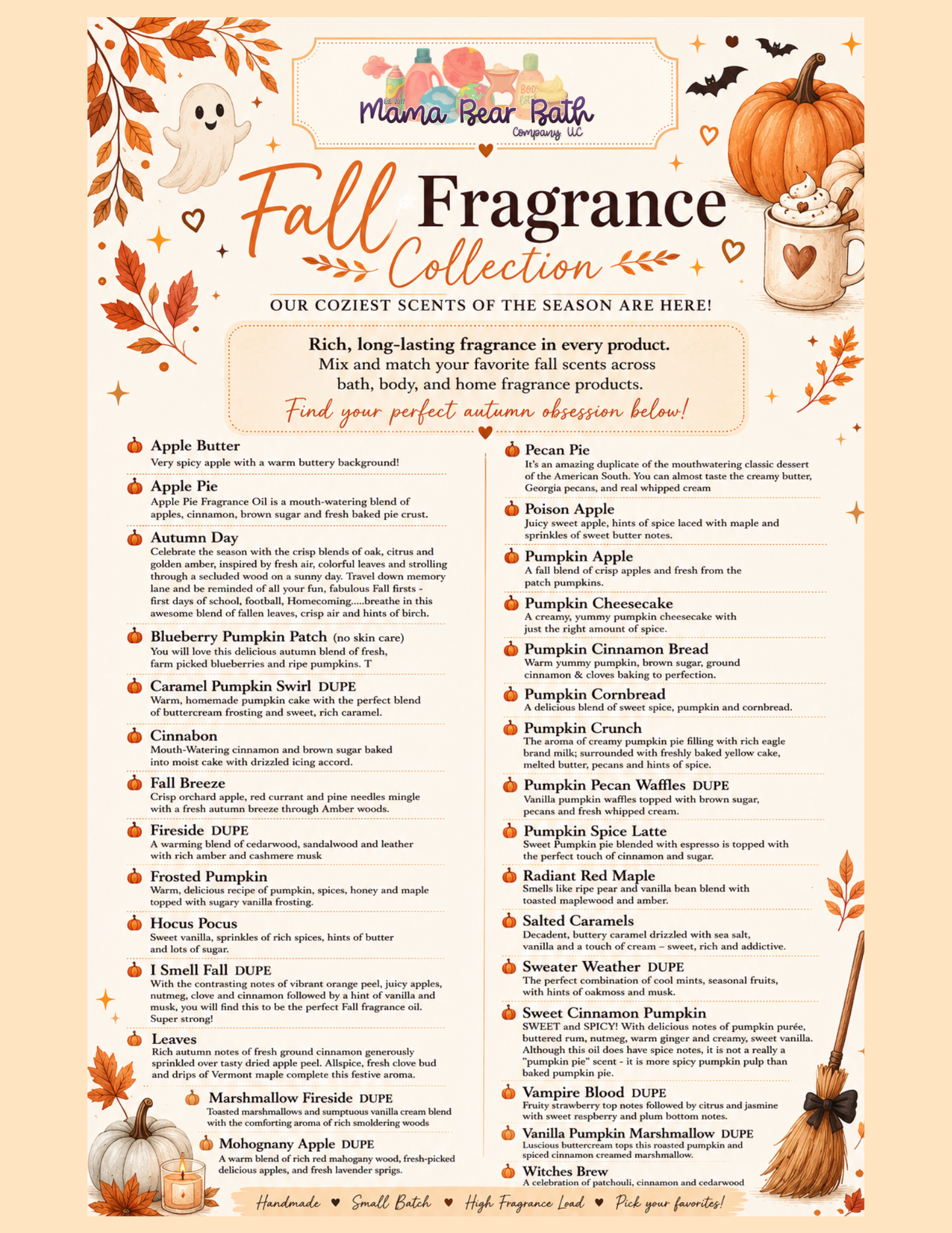 Fall Body Frosting PREORDER