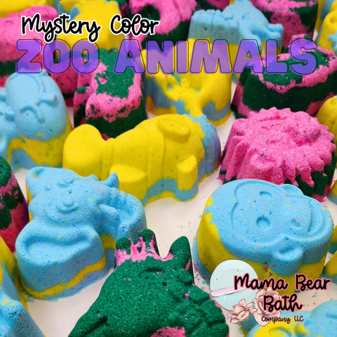 Mystery Color Zoo Animal Bath Bomb