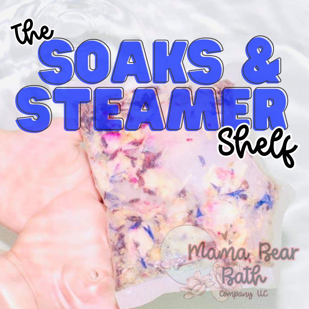 The Soaks & Steam Shelf