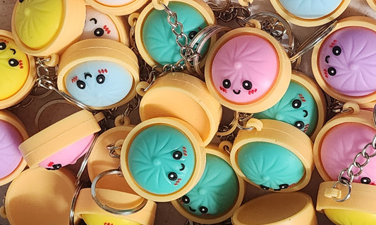 COMING SOON Hot Cross Bun Keychain Bath Bomb