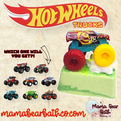 Hawt Trucks Toy Prize Bath Bomb