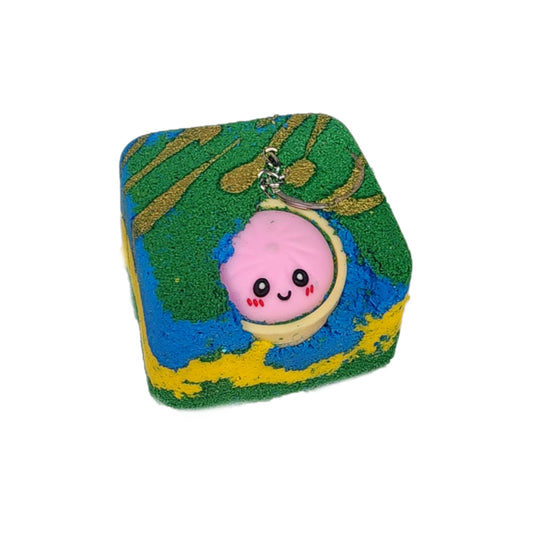 Hot Cross Bun Keychain Bath Bomb