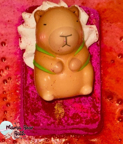Capybara Squish Bath Bomb