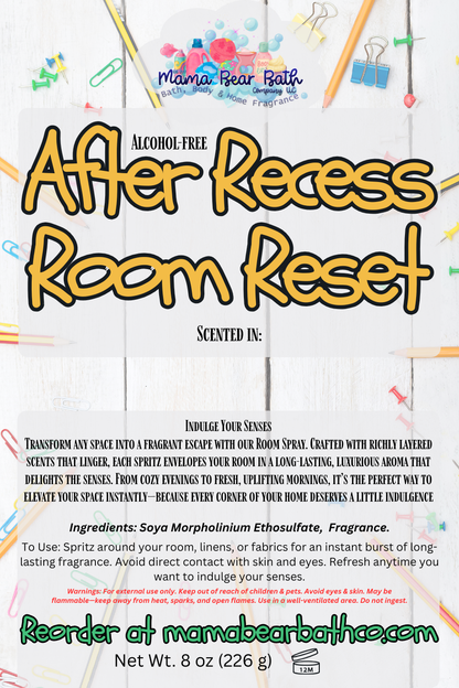 After Recess Room Reset Spray