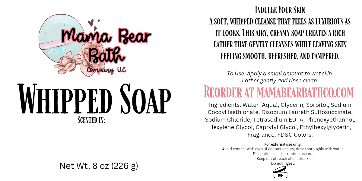 Whipped Soap